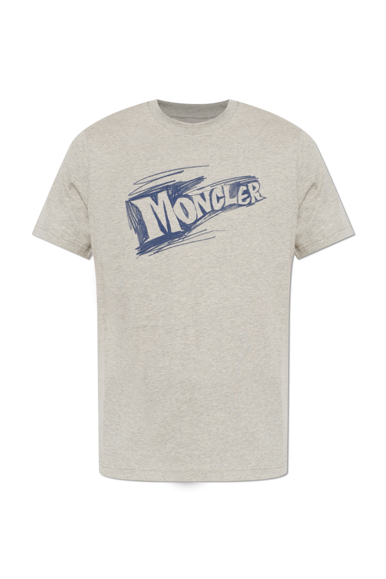 Moncler T-shirt with printed logo | Men's | Vitkac